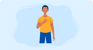 a person suffering from leprosy indicating advances in leprosy treatment